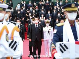 윤석열 대통령, 한국광복군 선열 합동 봉송식 참석 기사 이미지